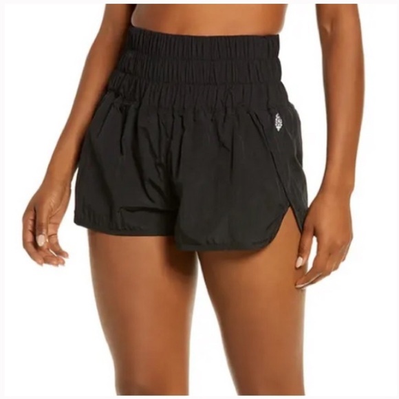 Free People FP Movement The Way Home Shorts Black Active - Picture 1 of 15